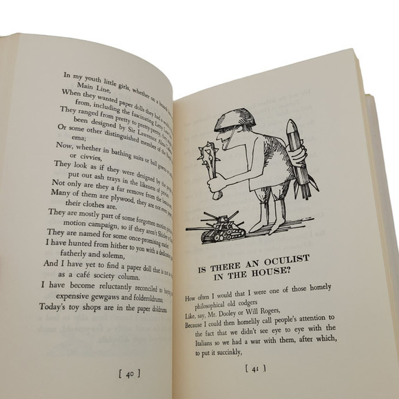 Everyone But Thee And Me Ogden Nash 1962 1st Edition‎ Third Printing w/ Jacket - Picture 7 of 7